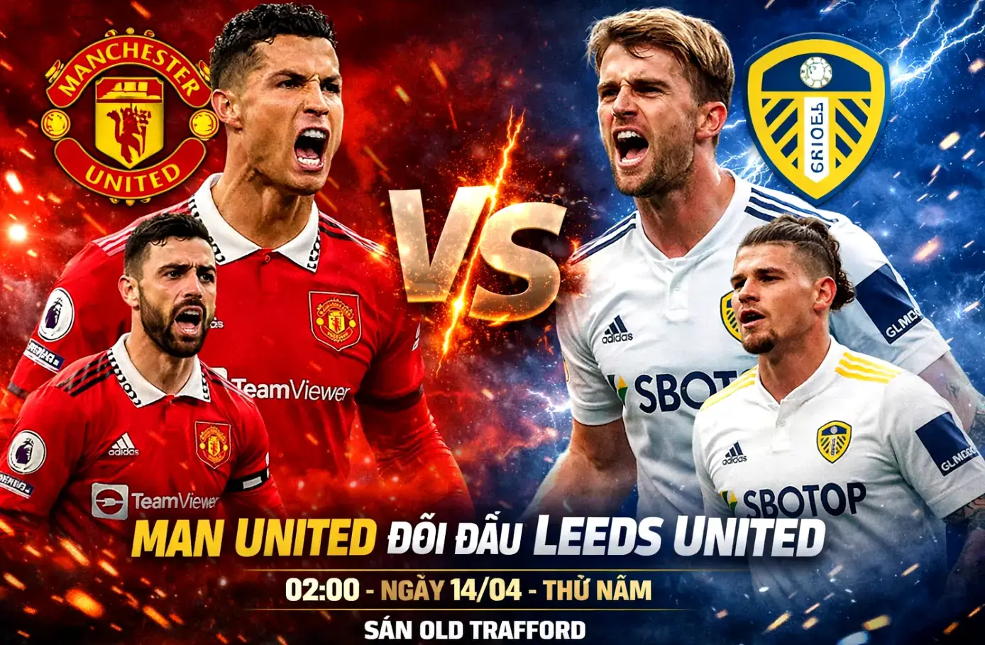 Nhận định Man Utd vs Leeds Utd - Carrick giải bài toán hàng thủ trước cơn bão chấn thương